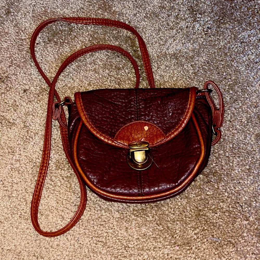 American Eagle small brown purse